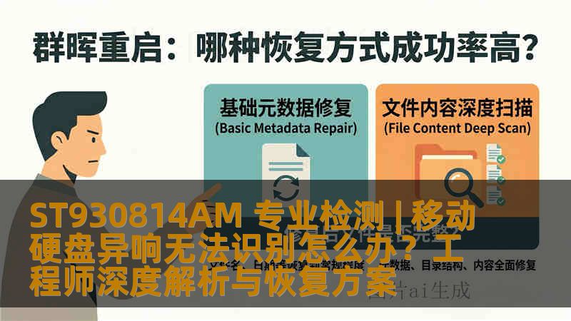 ST930814AM 专业检测 | 移动硬盘异响无法识别怎么办？工程师深度解析与恢复方案