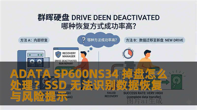 ADATA SP600NS34 掉盘怎么处理？SSD 无法识别数据恢复与风险提示