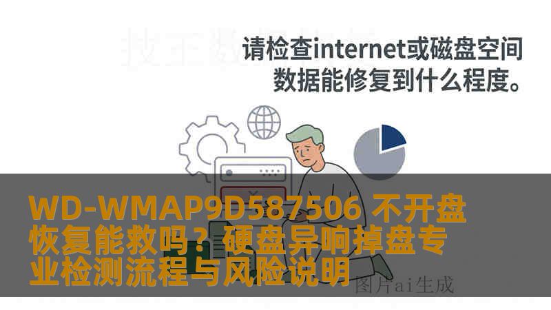 WD-WMAP9D587506 不开盘恢复能救吗？硬盘异响掉盘专业检测流程与风险说明