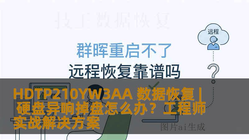HDTP210YW3AA 数据恢复 | 硬盘异响掉盘怎么办？工程师实战解决方案