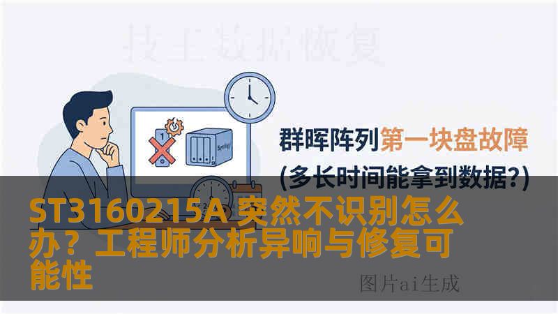 ST3160215A 突然不识别怎么办？工程师分析异响与修复可能性
