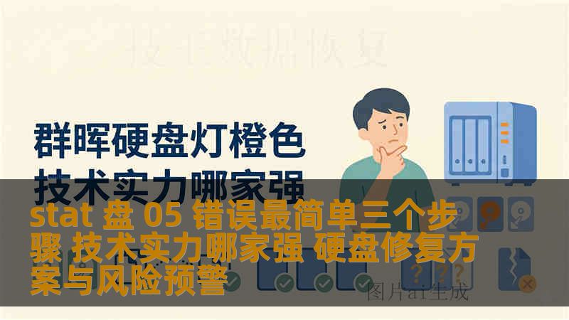 stat 盘 05 错误最简单三个步骤 技术实力哪家强 硬盘修复方案与风险预警