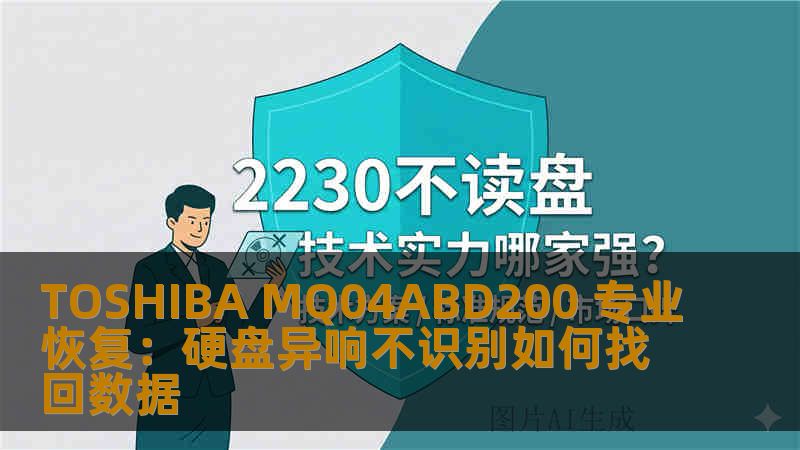 TOSHIBA MQ04ABD200 专业恢复：硬盘异响不识别如何找回数据