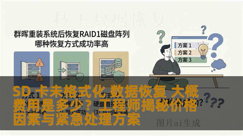 SD 卡未格式化 数据恢复 大概费用是多少？工程师揭秘价格因素与紧急处理方案
