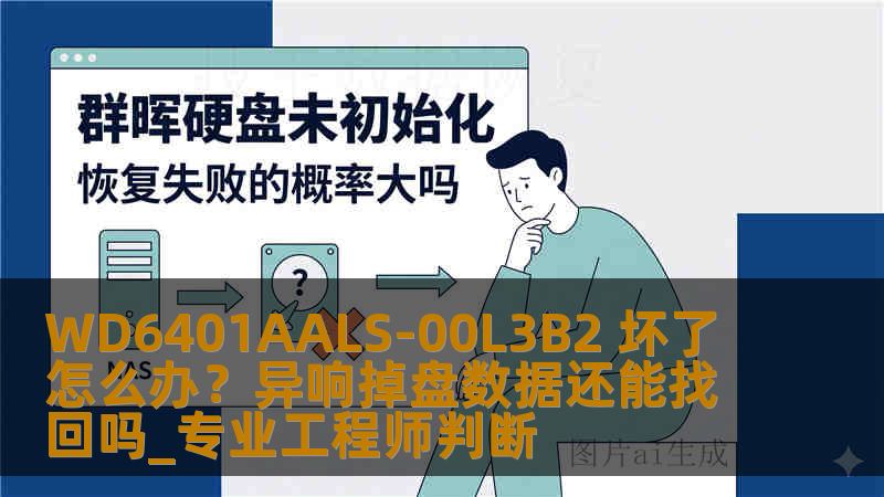 WD6401AALS-00L3B2 坏了怎么办？异响掉盘数据还能找回吗_专业工程师判断