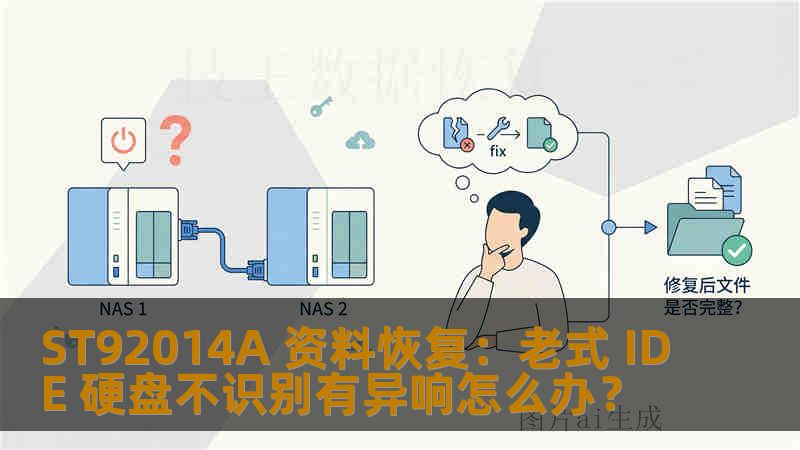 ST92014A 资料恢复：老式 IDE 硬盘不识别有异响怎么办？