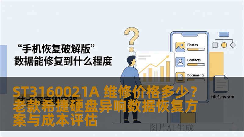 ST3160021A 维修价格多少？老款希捷硬盘异响数据恢复方案与成本评估