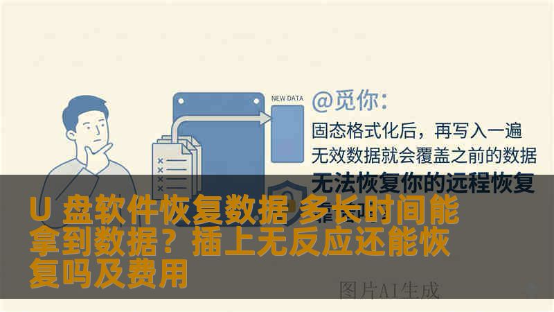 U 盘软件恢复数据 多长时间能拿到数据？插上无反应还能恢复吗及费用