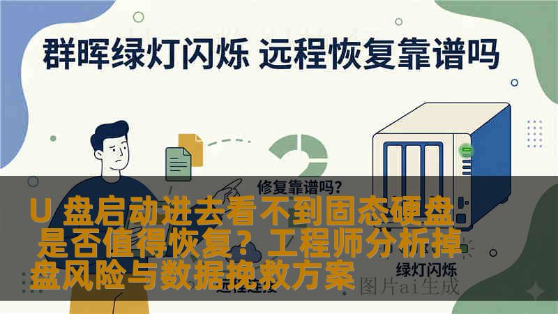 U 盘启动进去看不到固态硬盘 是否值得恢复？工程师分析掉盘风险与数据挽救方案