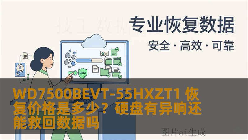WD7500BEVT-55HXZT1 恢复价格是多少？硬盘有异响还能救回数据吗