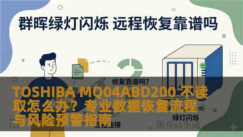 TOSHIBA MQ04ABD200 不读取怎么办？专业数据恢复流程与风险预警指南