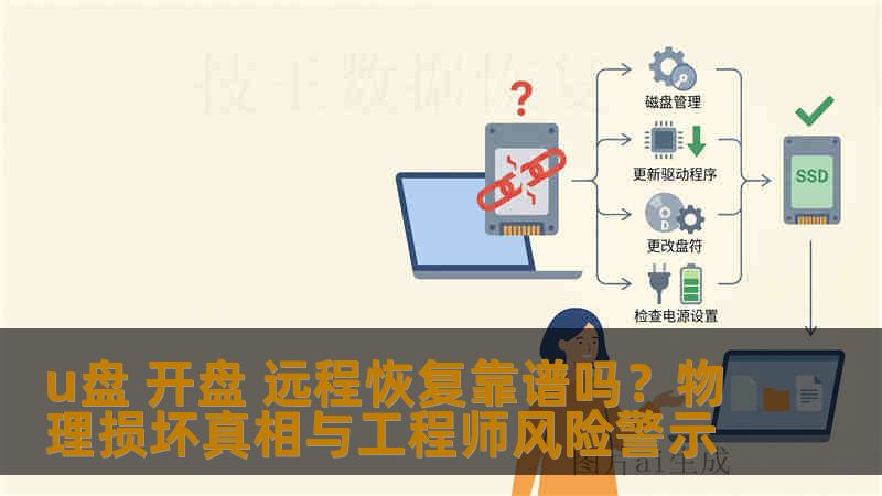 u盘 开盘 远程恢复靠谱吗？物理损坏真相与工程师风险警示
