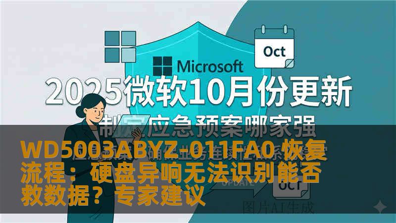 WD5003ABYZ-011FA0 恢复流程：硬盘异响无法识别能否救数据？专家建议