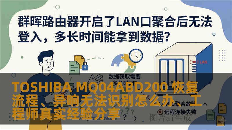 TOSHIBA MQ04ABD200 恢复流程、异响无法识别怎么办、工程师真实经验分享