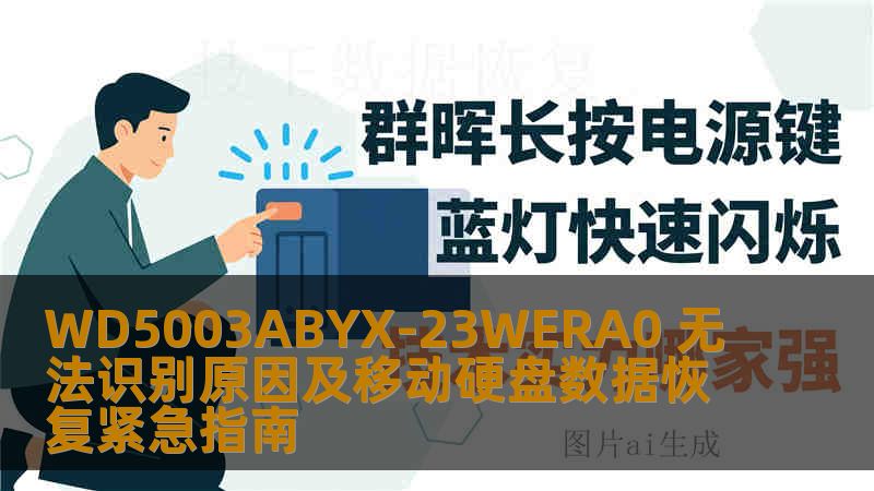WD5003ABYX-23WERA0 无法识别原因及移动硬盘数据恢复紧急指南
