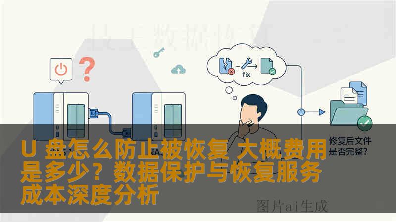 U 盘怎么防止被恢复 大概费用是多少？数据保护与恢复服务成本深度分析