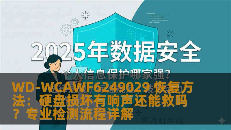 WD-WCAWF6249029 恢复方法：硬盘损坏有响声还能救吗？专业检测流程详解