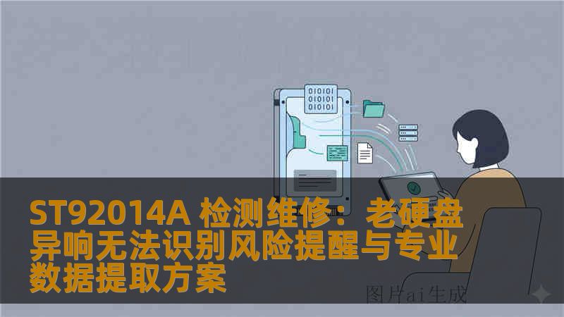 ST92014A 检测维修：老硬盘异响无法识别风险提醒与专业数据提取方案