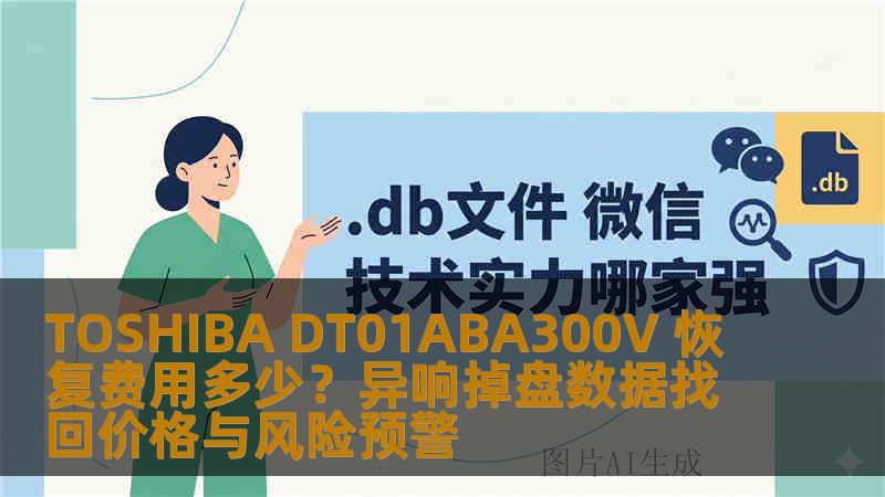 TOSHIBA DT01ABA300V 恢复费用多少？异响掉盘数据找回价格与风险预警