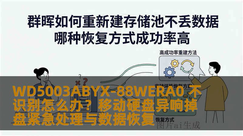WD5003ABYX-88WERA0 不识别怎么办？移动硬盘异响掉盘紧急处理与数据恢复