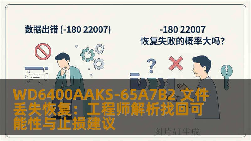 WD6400AAKS-65A7B2 文件丢失恢复：工程师解析找回可能性与止损建议