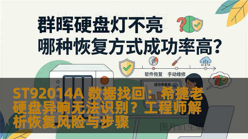 ST92014A 数据找回：希捷老硬盘异响无法识别？工程师解析恢复风险与步骤