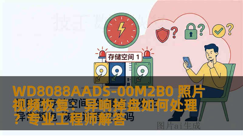 WD8088AADS-00M2B0 照片视频恢复：异响掉盘如何处理？专业工程师解答