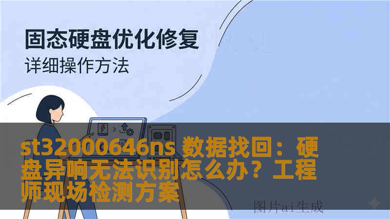 st32000646ns 数据找回：硬盘异响无法识别怎么办？工程师现场检测方案