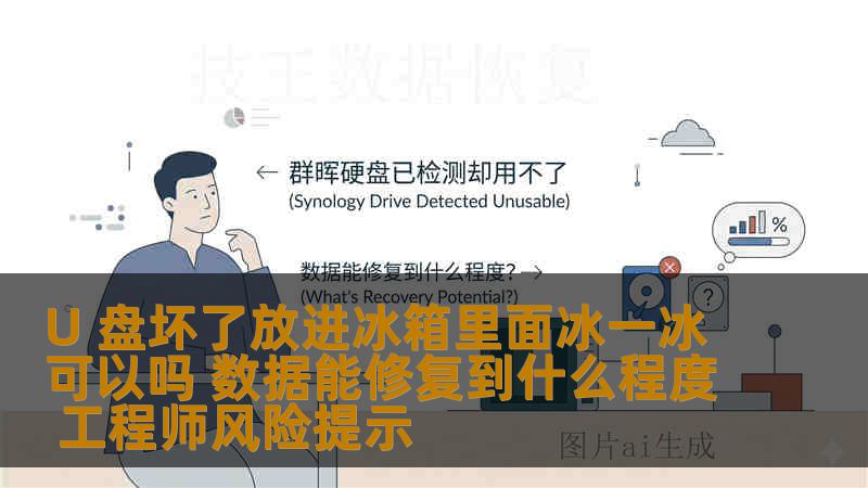 U 盘坏了放进冰箱里面冰一冰可以吗 数据能修复到什么程度 工程师风险提示