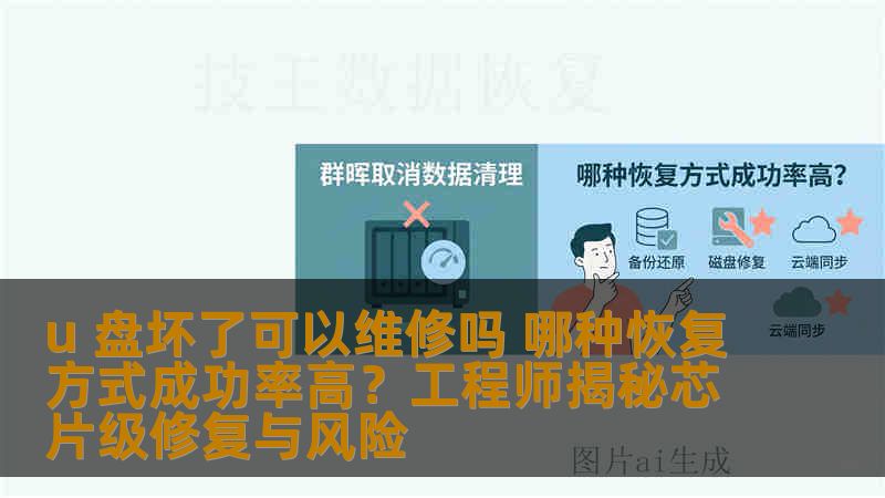 u 盘坏了可以维修吗 哪种恢复方式成功率高？工程师揭秘芯片级修复与风险