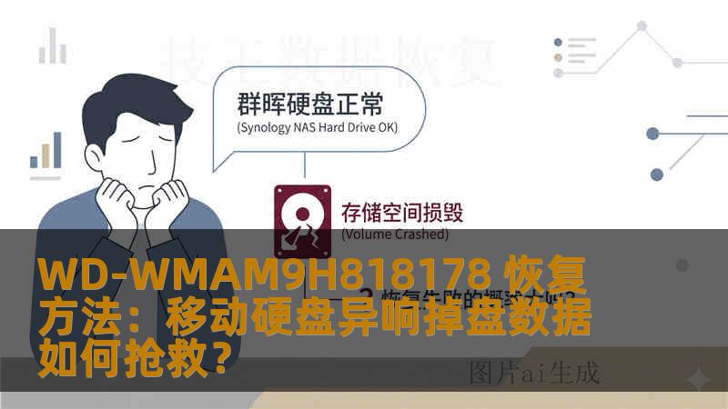 WD-WMAM9H818178 恢复方法：移动硬盘异响掉盘数据如何抢救？