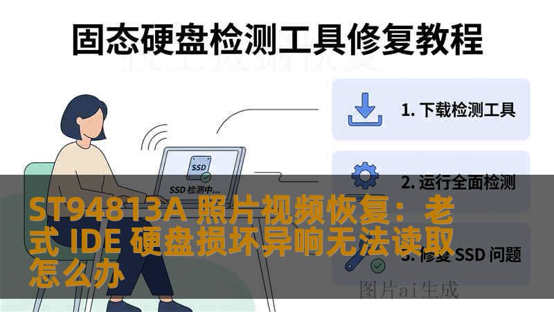 ST94813A 照片视频恢复：老式 IDE 硬盘损坏异响无法读取怎么办