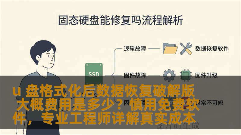 u 盘格式化后数据恢复破解版 大概费用是多少？慎用免费软件，专业工程师详解真实成本