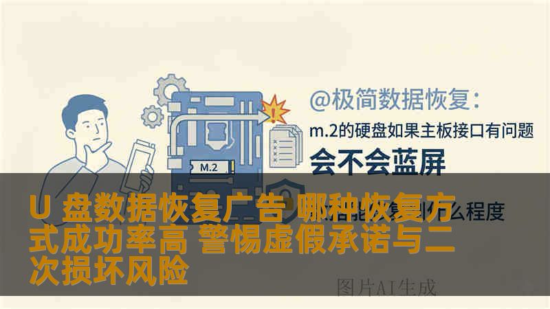 U 盘数据恢复广告 哪种恢复方式成功率高 警惕虚假承诺与二次损坏风险