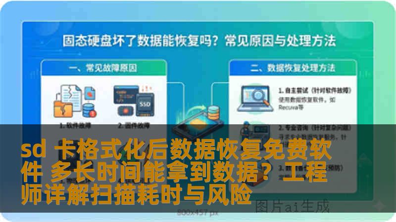 sd 卡格式化后数据恢复免费软件 多长时间能拿到数据？工程师详解扫描耗时与风险