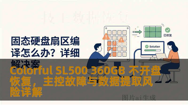 Colorful SL500 360GB 不开盘恢复，主控故障与数据提取风险详解
