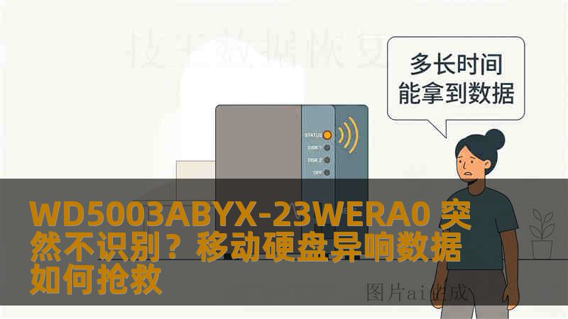 WD5003ABYX-23WERA0 突然不识别？移动硬盘异响数据如何抢救