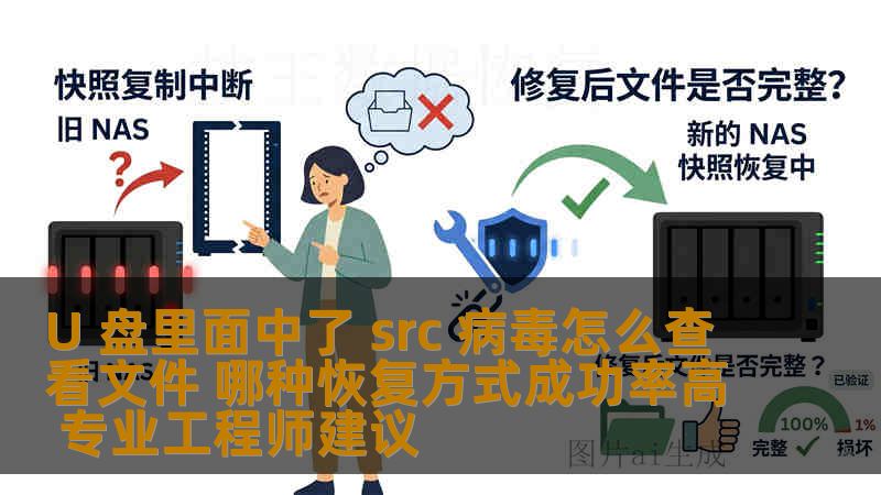 U 盘里面中了 src 病毒怎么查看文件 哪种恢复方式成功率高 专业工程师建议
