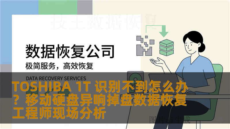 TOSHIBA 1T 识别不到怎么办？移动硬盘异响掉盘数据恢复工程师现场分析