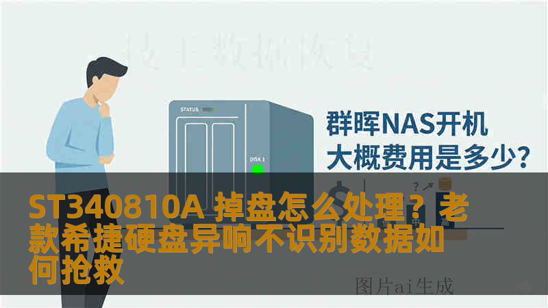 ST340810A 掉盘怎么处理？老款希捷硬盘异响不识别数据如何抢救