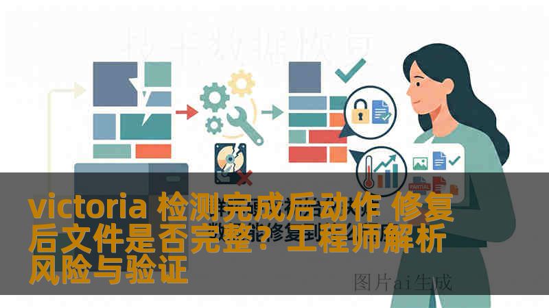 victoria 检测完成后动作 修复后文件是否完整？工程师解析风险与验证