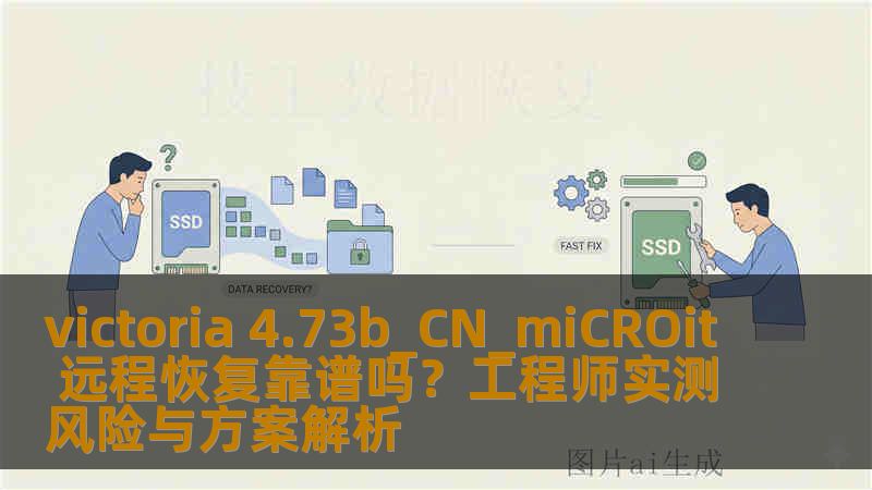victoria 4.73b_CN_miCROit 远程恢复靠谱吗？工程师实测风险与方案解析