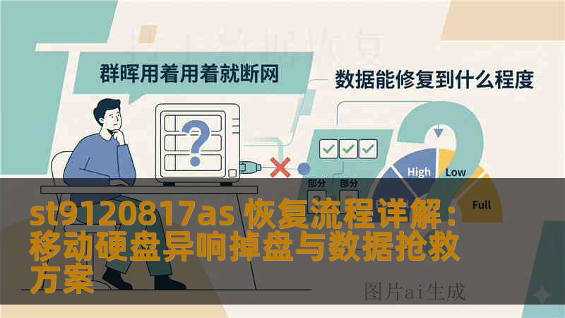 st9120817as 恢复流程详解：移动硬盘异响掉盘与数据抢救方案