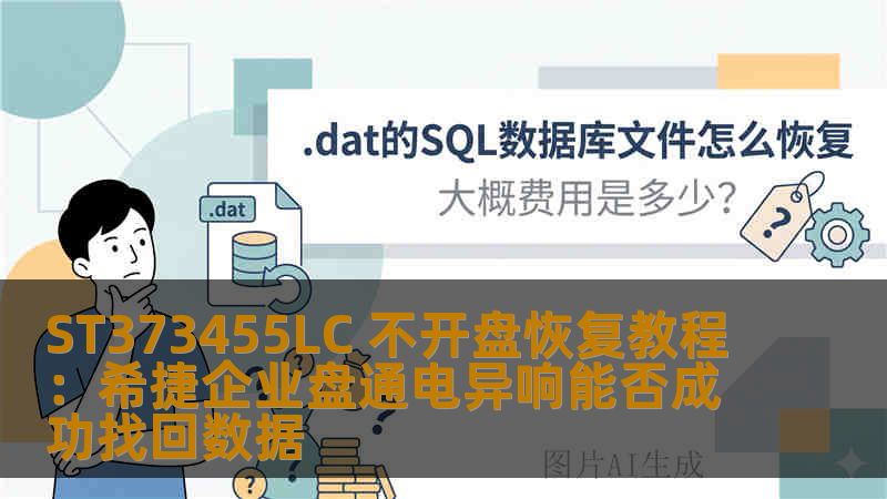 ST373455LC 不开盘恢复教程：希捷企业盘通电异响能否成功找回数据
