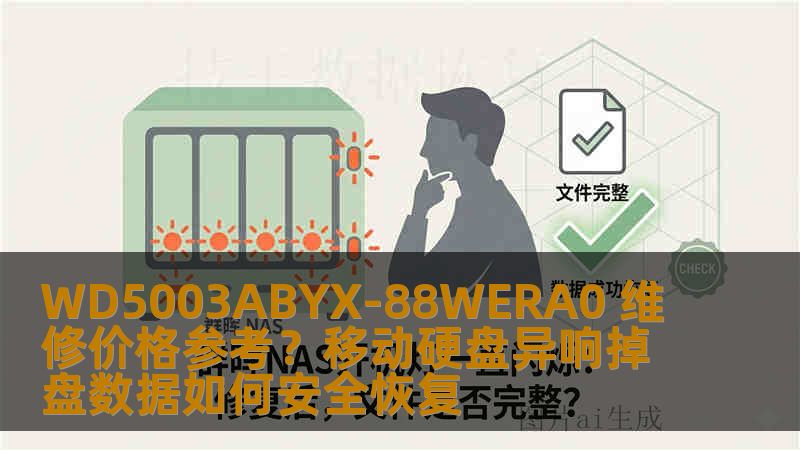 WD5003ABYX-88WERA0 维修价格参考？移动硬盘异响掉盘数据如何安全恢复