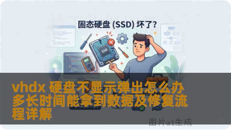 vhdx 硬盘不显示弹出怎么办 多长时间能拿到数据及修复流程详解