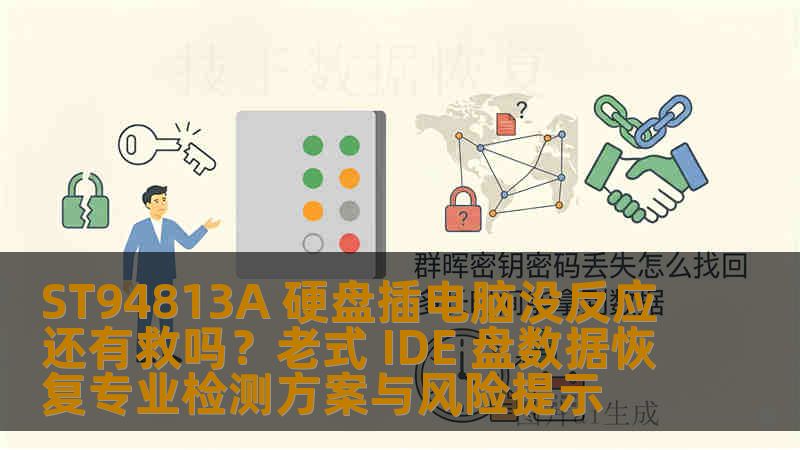 ST94813A 硬盘插电脑没反应还有救吗？老式 IDE 盘数据恢复专业检测方案与风险提示