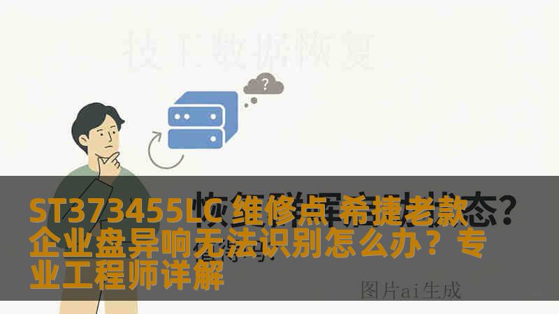ST373455LC 维修点 希捷老款企业盘异响无法识别怎么办？专业工程师详解