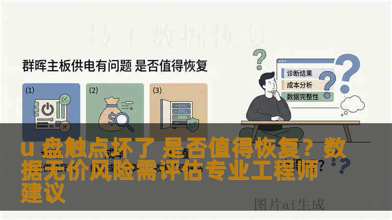 u 盘触点坏了 是否值得恢复？数据无价风险需评估专业工程师建议