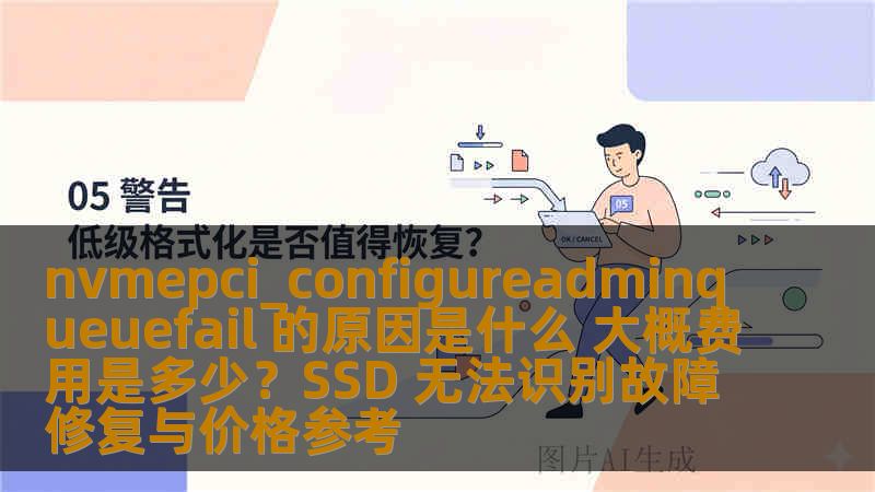 nvmepci_configureadminqueuefail 的原因是什么 大概费用是多少？SSD 无法识别故障修复与价格参考